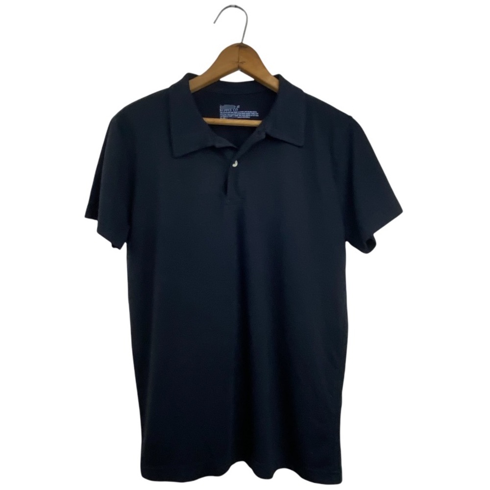 Mossimo Supply Co. Black Polo Shirt Soft Cotton Short Sleeve Jersey Men’s  S